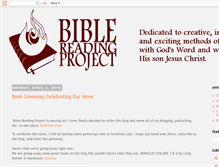 Tablet Screenshot of biblereadingproject.com